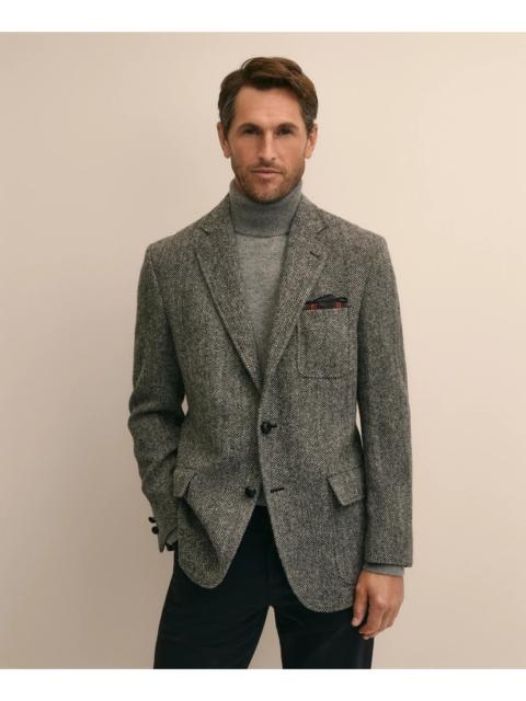 Brooks Brothers 1818 No. 1 Sack Sport Coat in Herringbone Harris Tweed