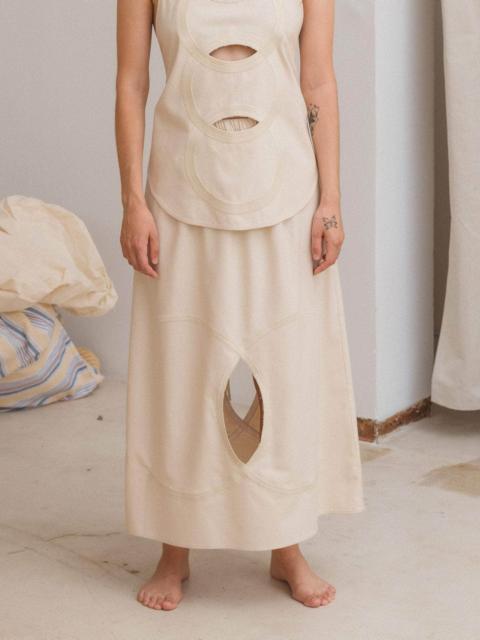 BASERANGE Chain Skirt - Wild Silk