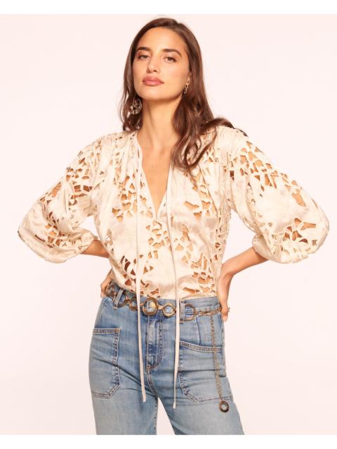 RAMY BROOK Mikayla Cutout Blouse