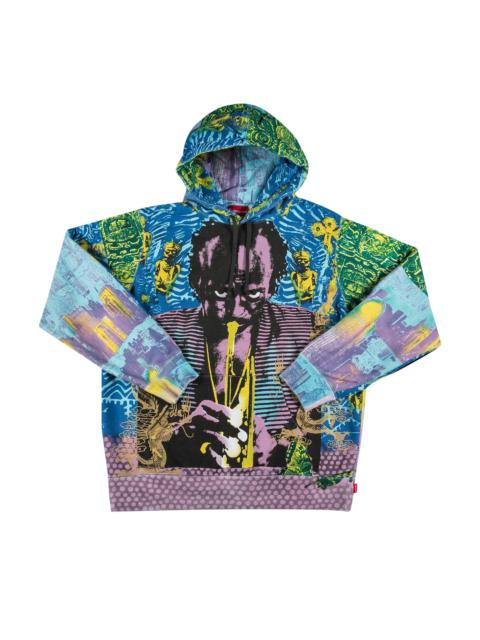 Supreme Miles Davis Hooded Sweatshirt 'Blue'