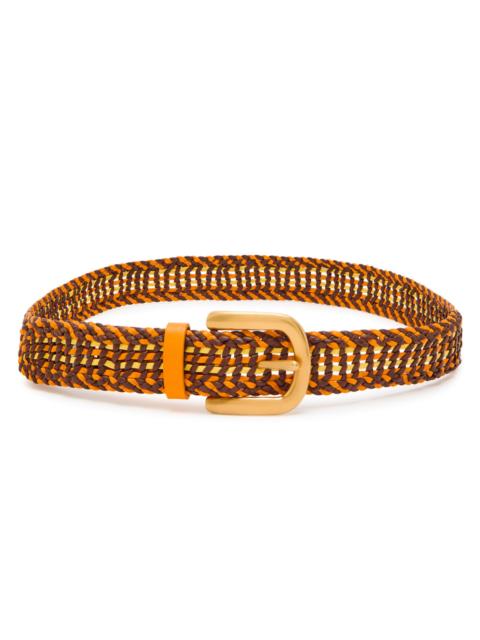 GABRIELA HEARST Gabriela Hearst Sam Woven Leather Belt
