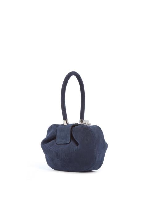 GABRIELA HEARST Demi Bag in Electric Navy Suede Corduroy