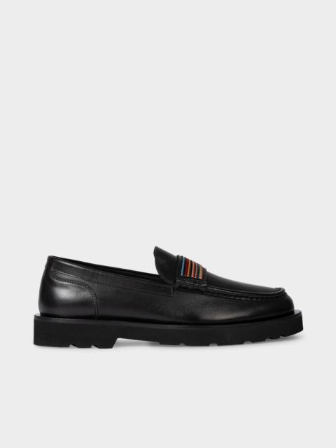 Paul Smith Leather 'Signature Stripe' 'Bancroft' Loafers