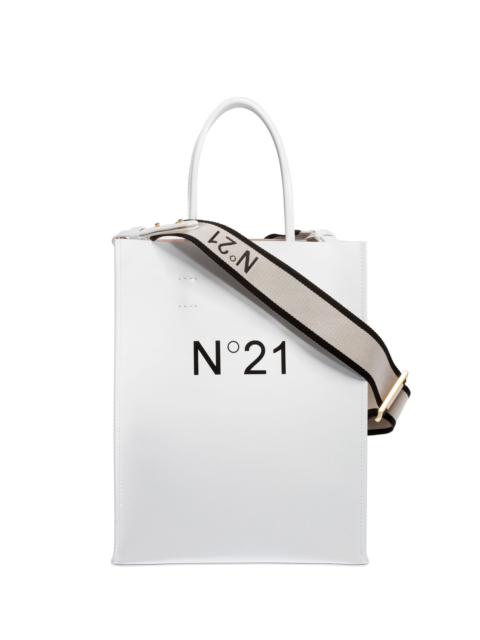 N°21 SMALL LOGO-PRINT SHOPPER