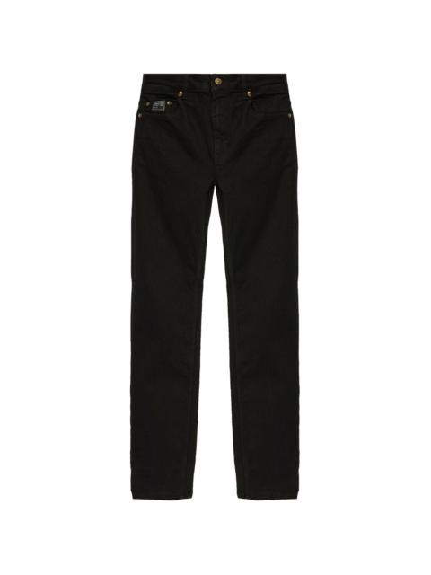 logo straight-leg jeans