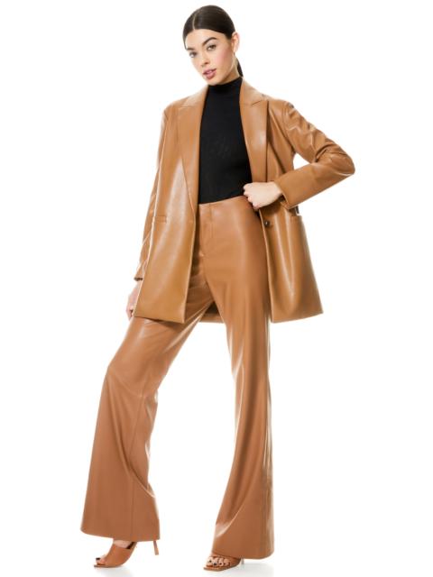 Alice + Olivia LORINDA VEGAN LEATHER PANT
