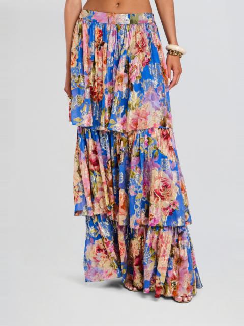 HEMANT & NANDITA VANYA TIERED MAXI SKIRT