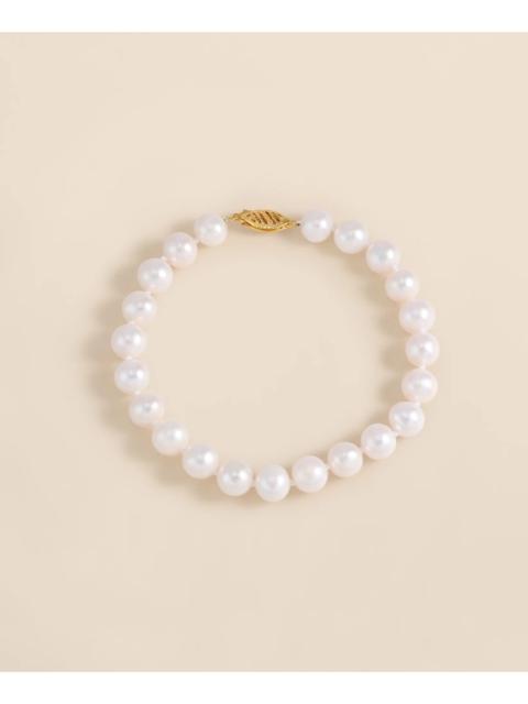 Brooks Brothers 14k Gold Pearl Bracelet
