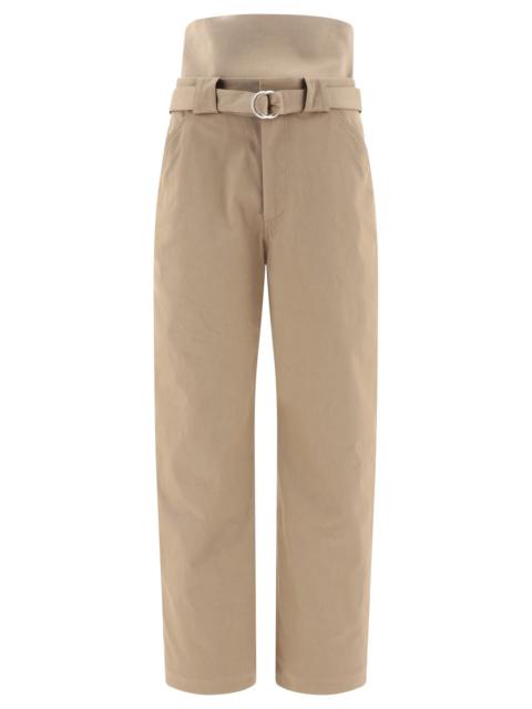 Alaïa Alaïa Cargo Trousers With Knit Band