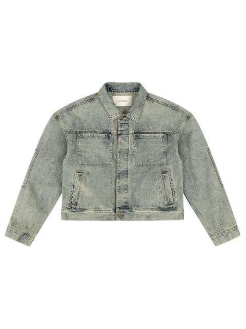 entire studios GEM DENIM JACKET SURFACE WAVE
