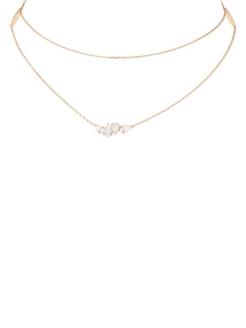 REPOSSI Women's ​Luminant 18K Pink Gold & Diamond Pendant Necklace - Pink Gold