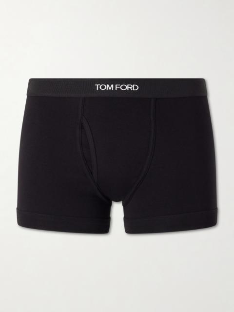TOM FORD Stretch Cotton-Blend Jersey Boxer Briefs