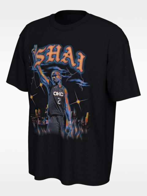 Nike Shai Gilgeous-Alexander Oklahoma City Thunder City Edition Nike NBA T-Shirt