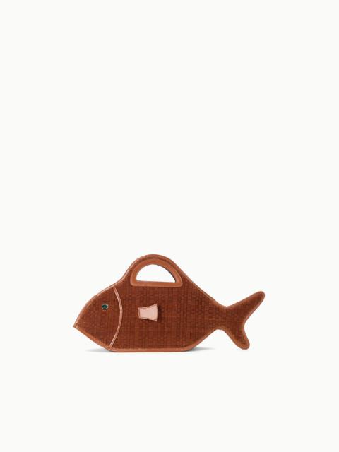 STAUD STAUD CLEO FISH BAG TABAC
