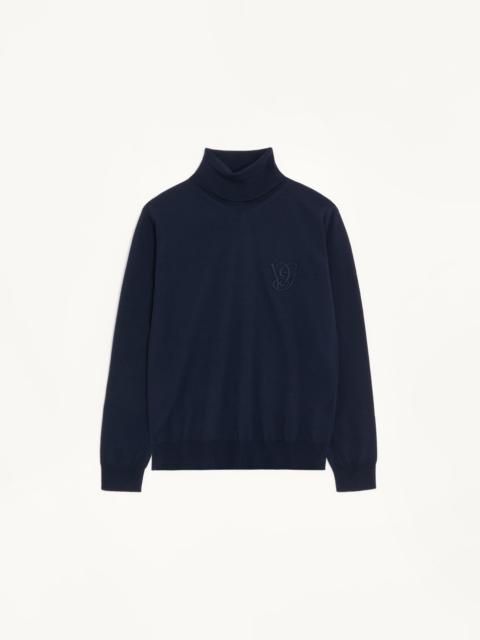 Valentino 버진 모직 turtleneck 스웨터