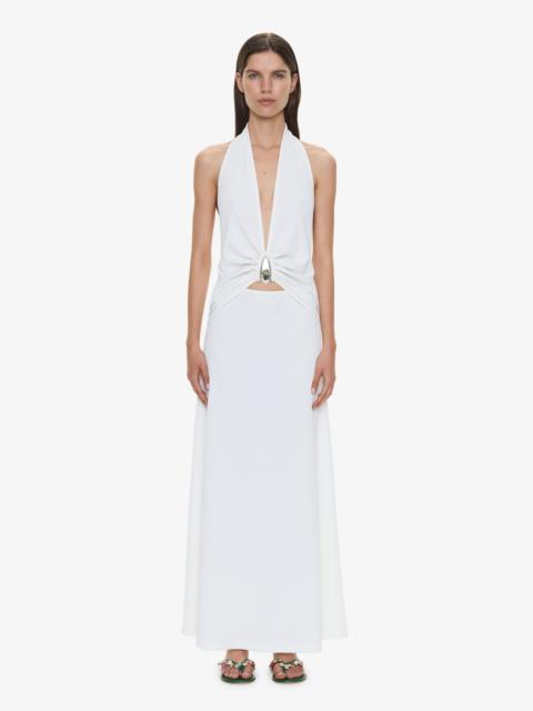 CHRISTOPHER ESBER Crystal Pendant Tank Dress