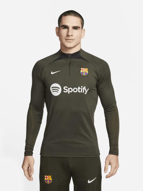 FC Barcelona Strike Nike Men's Dri-FIT Soccer Drill Top