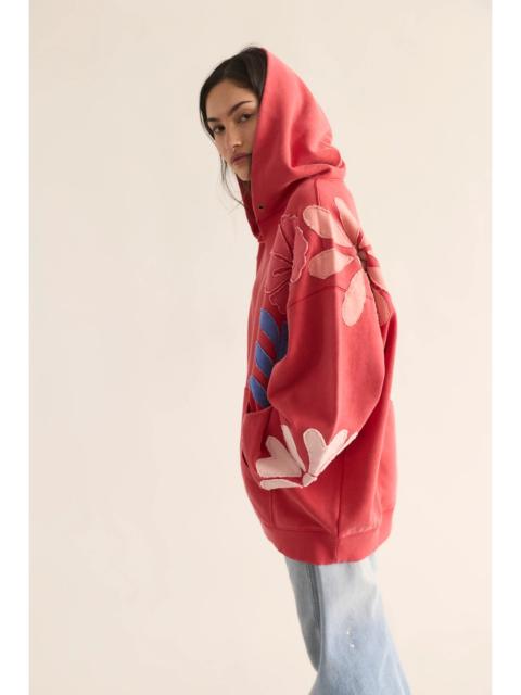 FREE PEOPLE We The Free It's A Vibe Flowers Hoodie