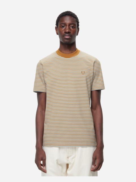 Fred Perry FINE STRIPE T LT