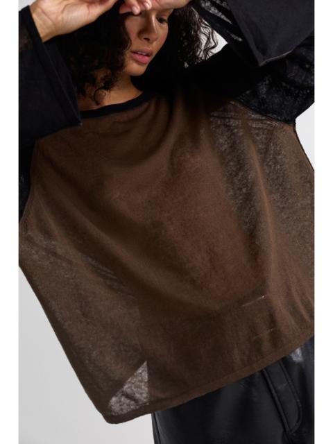 FREE PEOPLE We The Free Go Team Fine Gauge Sweater
