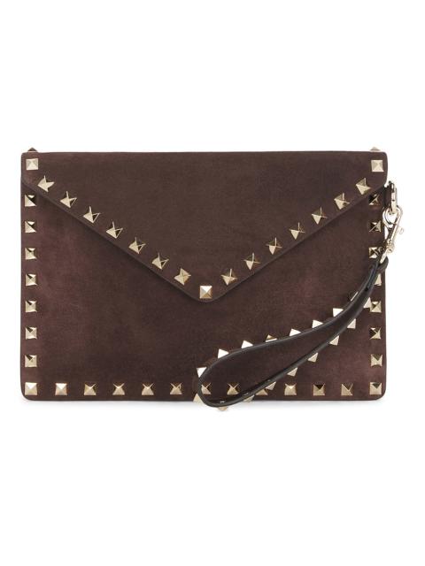 Valentino Rockstud Medium Flat Pouch