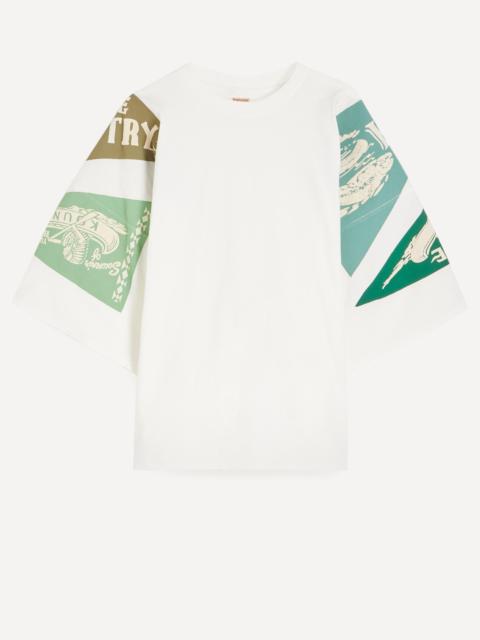 Kapital Jersey Pennant Yukon Huge T-Shirt