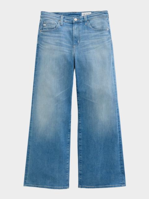 AG Jeans Saige Wide-Leg Stretch Denim Jeans