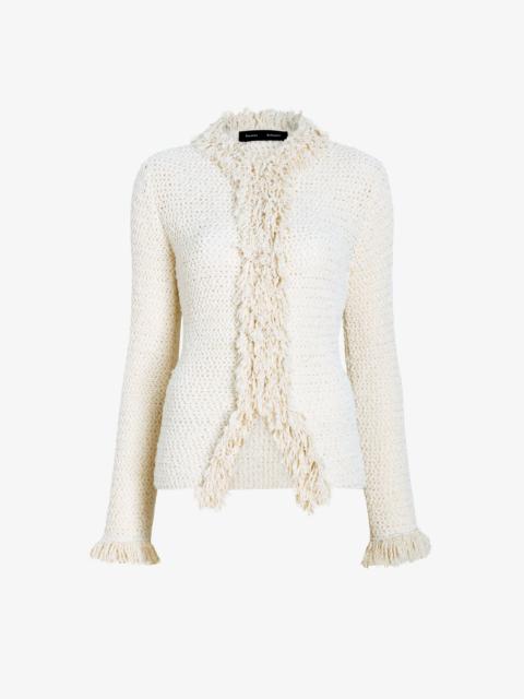 Proenza Schouler Nilo Top in Textured Jacquard