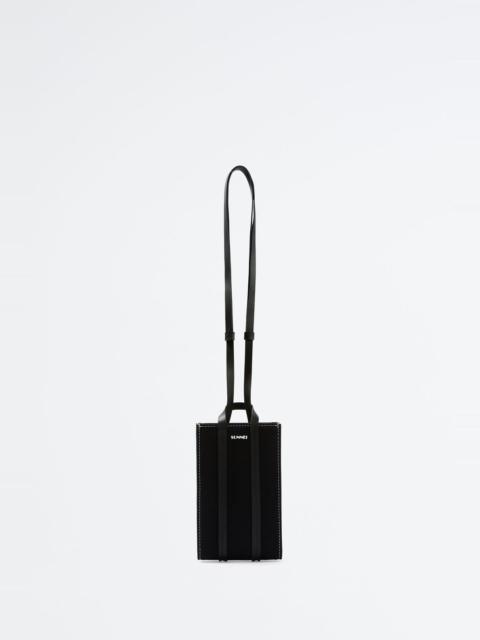 MICRO PARALLELEPIPEDO BAG / black