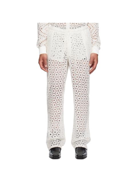 soulland Off-White Fadi Trousers