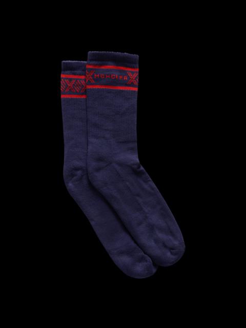 Moncler Logo Socks