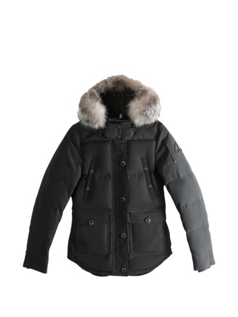 MOOSE KNUCKLES Anguille fur-trim jacket