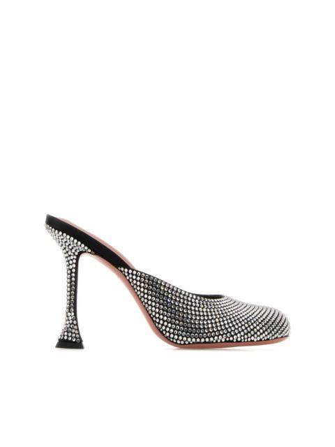 Amina Muaddi 95mm Iris mules