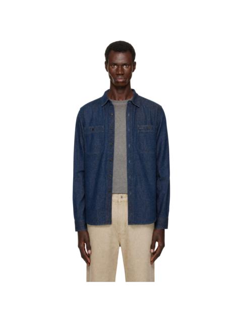 RRL by Ralph Lauren Indigo Denim Work Shirt