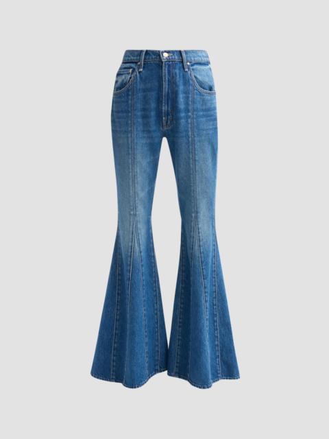 MOTHER Women's The Seamed Flared Jeans - On Tap