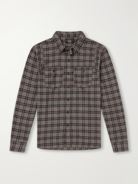 RRL by Ralph Lauren Eaton Checked Cotton-Flannel Shirt