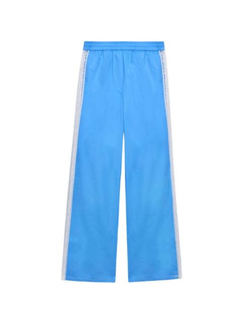 MSGM lace trim trousers