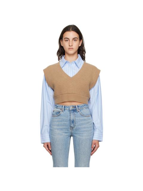 alexanderwang.t Tan & Blue Layered Shirt