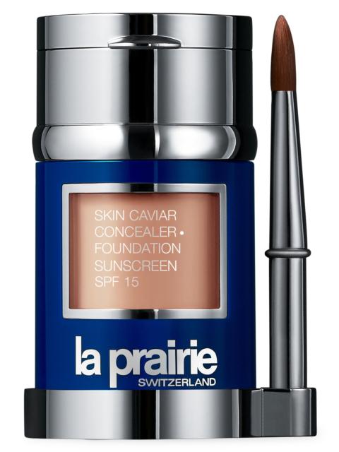 LA PRAIRIE Women's Skin Caviar Concealer Foundation Sunscreen SPF 15 - Porcelain Blush