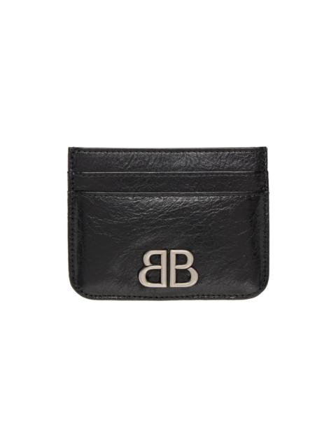 BALENCIAGA Black Monaco Card Holder