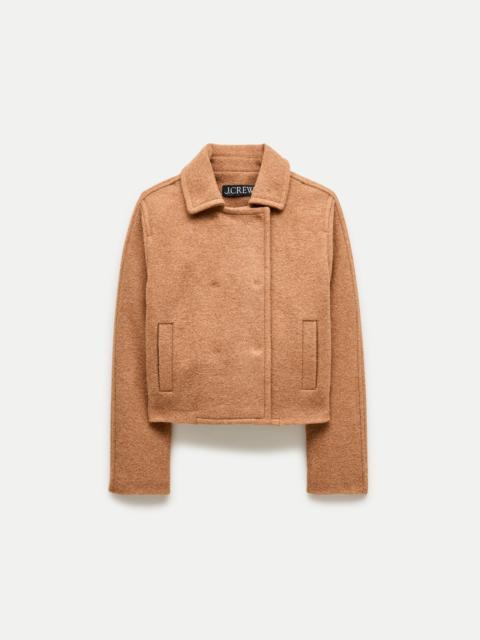 J.CREW Double-breasted jacket in boiled wool