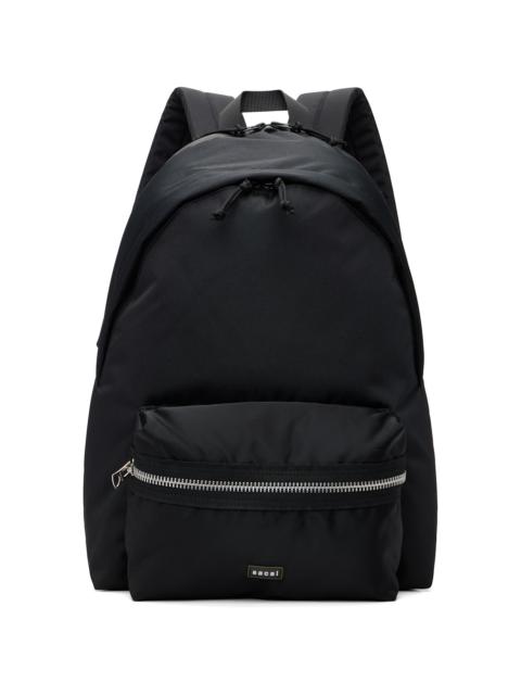 sacai Black Pocket Backpack