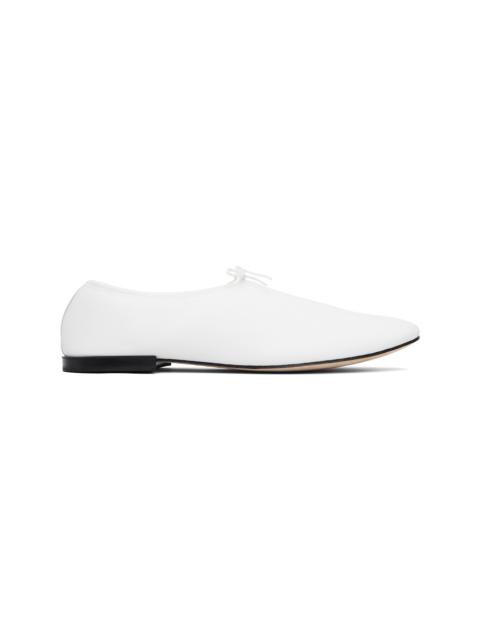 Repetto White Lucien Ballet Loafers