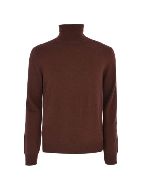 CORNELIANI turtleneck knit shirt