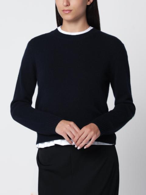 LISA YANG Mable crew-neck sweater in navy cashmere