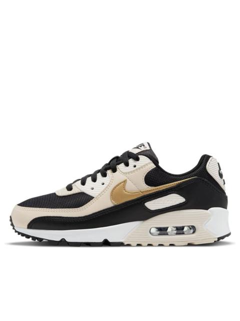 Nike (WMNS) Nike Air Max 90 'Black Metallic Gold' DB9578-001