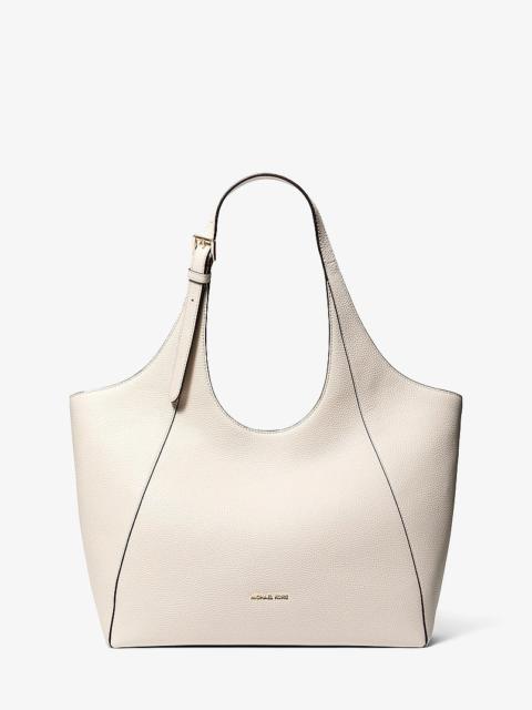MICHAEL KORS Bernie Large Pebbled Leather Tote Bag