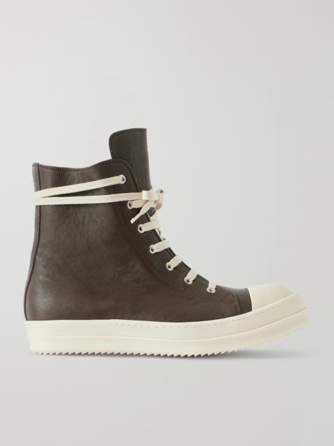 Rick Owens Sneaks Leather Sneakers