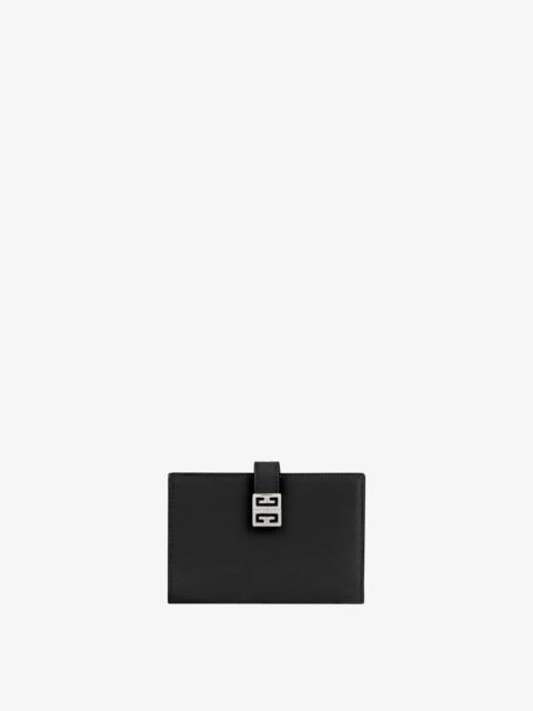 Givenchy 4G WALLET IN BOX LEATHER