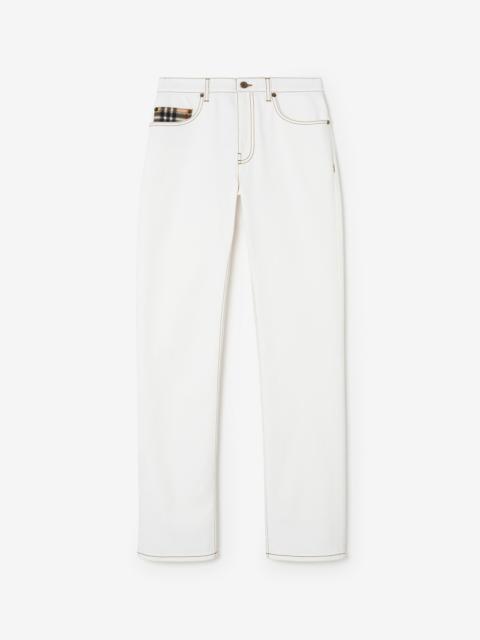Burberry Mid-rise Straight Jeans